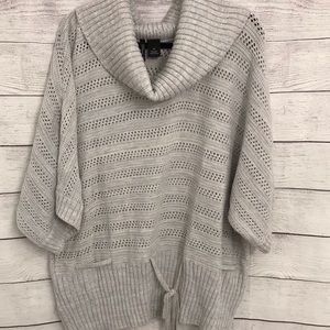 Super cute! Sparkly Cowl Neckline Sweater